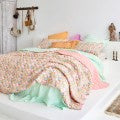 Kip & Co little coloured flowers quilted comforter bedspread